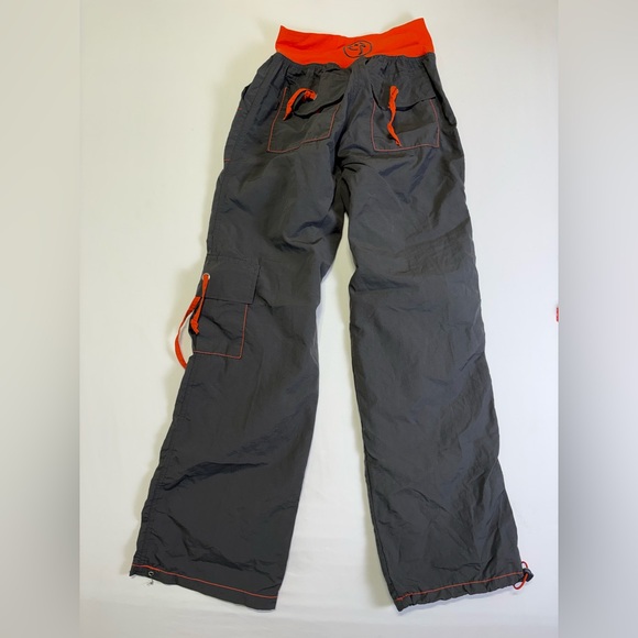 Zumba Fitness gray Charcoal Cargo Pants - Picture 2 of 6